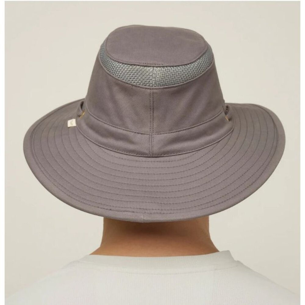 Tilley T4MO-1 Airflo Unisex Hikers Hat 7 3/8 59cm Large Gray Organic MSRP $120 - Picture 7 of 17